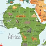 Papel de Parede - Mapa Terracota