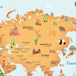 Papel de Parede - Mapa Terracota