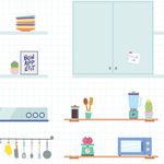 Painel Magnético - Cozinha Kids