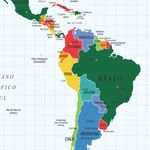 Papel de Parede Magnético - Mapa Flags