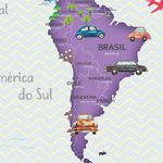Papel de Parede Magnético - Mapa Carrinhos
