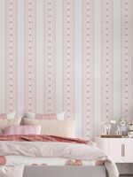 Papel de Parede - Linhas Bordadas
