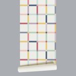 Papel de Parede - Linhas Intersect Color