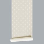 Papel de Parede - Listrado Mini Flor-de-Lis