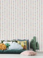 Papel de Parede - Xadrez Candy Bar
