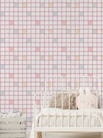 Papel de Parede - Grid de Giz