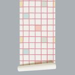 Papel de Parede - Grid de Giz