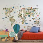 Papel de Parede Magnético - Mapa Caça ao Tesouro