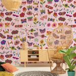 Papel de Parede Painel - La Vie En Rose