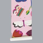 Papel de Parede Painel - La Vie En Rose