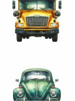 Barrado Adesivo - Vintage Cars