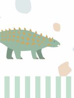 Barrado Adesivo - Happy Dinos