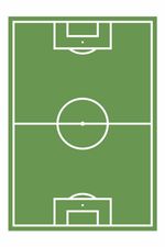 Tapete Playmat - Campo de Futebol
