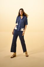 Calça Tricot Gina Az
