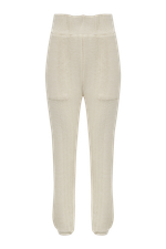 Calça Malha Texturas Natural