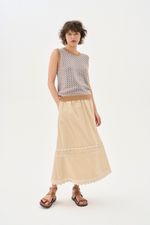 Colete Jacquard Est. Vichy