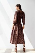 Vestido Bruna Lastex Mix Shine