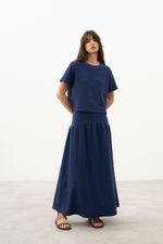 Blusa Square Malha Az