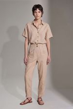 Calça Recortes Khaki