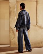 Jaqueta Bomber Denim
