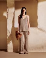Calça Flare Casulo Tricot