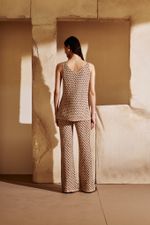 Calça Flare Casulo Tricot