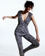 Legging Lurex Nuit