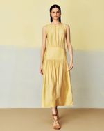 Vestido Franzido Pala Am