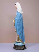 IMAGEM NOSSA SENHORA DAS GRAÇAS COM MEDALHA 30 CM