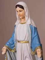 IMAGEM NOSSA SENHORA DAS GRAÇAS COM MEDALHA 30 CM