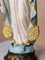 IMAGEM NOSSA SENHORA DAS GRAÇAS COM MEDALHA 30 CM