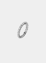 Aliança Eternity 8 Pontos Diamante