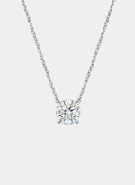Colar Solitário Diamante Lab Grown 1ct Brilhante