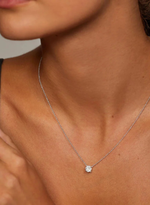 Colar Solitário Diamante Lab Grown 1ct Brilhante
