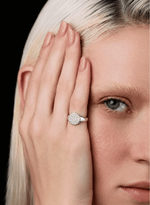 Anel Pinky Ring Pavê