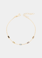 Pulseira Elos Portugueses Cinco Retângulos