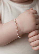 Pulseira Baby com Pérolas