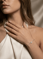 Pulseira Coração Cravejado