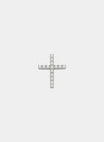 Pingente Cruz Cravejada com Diamantes