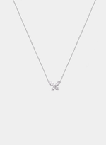 Colar Borboleta com Diamantes 0.39ct