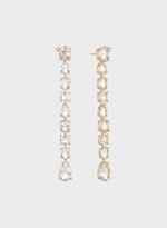Brinco Lara Quartzo Branco 21.05ct