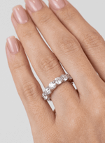 Meia Aliança Brilhantes 2.8ct