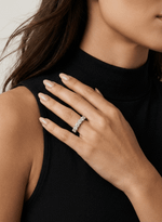 Meia Aliança Brilhantes 2.8ct