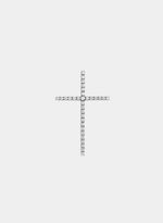 Pingente Cruz com Diamantes 1.6ct