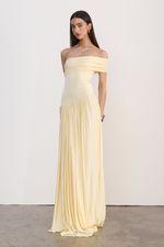 Vestido Drapê Butteryellow 