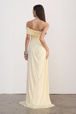 Vestido Drapê Butteryellow 