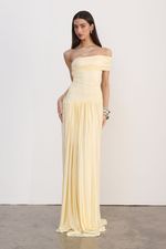 Vestido Drapê Butteryellow 