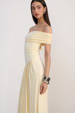 Vestido Drapê Butteryellow 