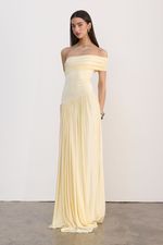 Vestido Drapê Butteryellow 