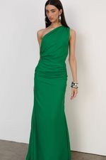 Vestido Zoe Verde Bandeira
